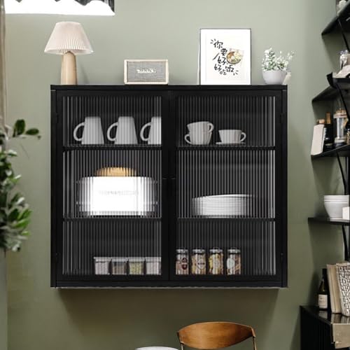 Wall Cabinets With Glass Doors for Kitchen: Stylish Storage Solutions Reviewed