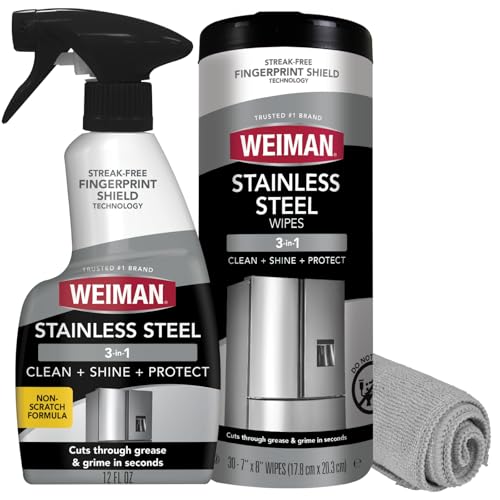 Weiman Stainless Steel Kitchen And Home Appliance Cleaner