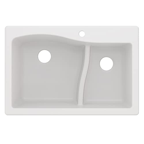White Double Bowl Kitchen Sink: Stylish, Durable, and Perfect for Every Kitchen