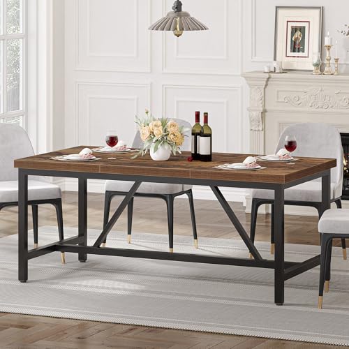Wood And Metal Kitchen Table