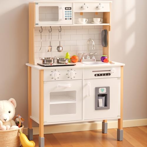 Wood Kitchen Play Set
