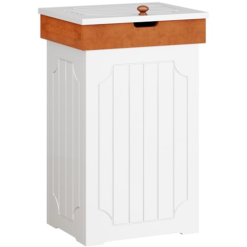 Wooden Kitchen Garbage Bin
