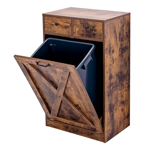 Wooden Kitchen Trash Cabinet: Stylish and Functional Waste Management Solution